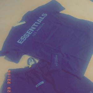 Essential shirt shorts and socks brand new
